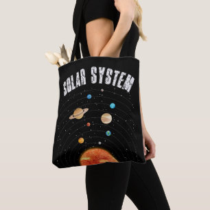 Bolso De Tela Órbitas antiguas del amante de la astronomía de lo