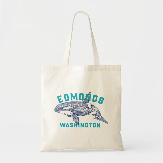 Bolso De Tela Orca - Edmonds, Washington (Frente)