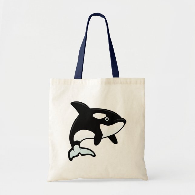 Bolso De Tela Orca/orca lindas (Frente)