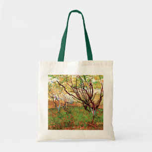 Bolso De Tela Orchard en flor por Vincent van Gogh