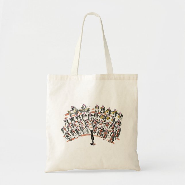 Bolso De Tela Orchestra Tote Bags (Frente)
