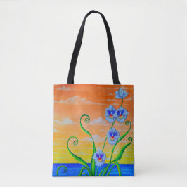 Bolso De Tela Orchid Sunset