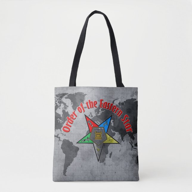 Bolso De Tela Orden de la estrella oriental Tote Bag (Anverso)