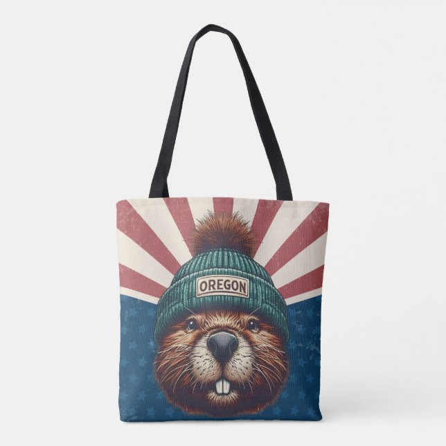 Bolso De Tela Oregón (Reverso)