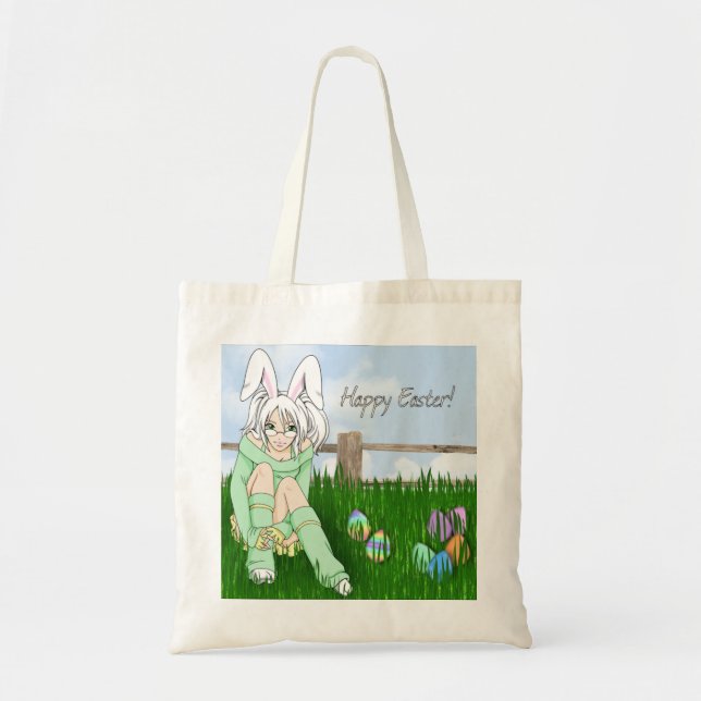 Bolso De Tela Orejas de conejo (Frente)