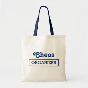 Bolso De Tela Organización del caos Diseño de tipografía de dive