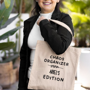 Bolso De Tela Organizador del Caos Regalo Divertido y Original P