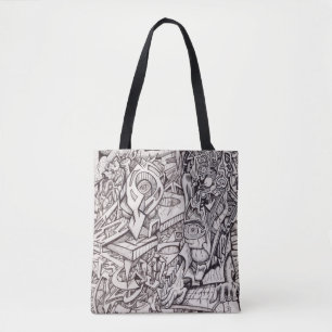 Bolso De Tela Órgano de preocupación