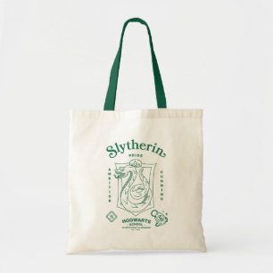 BOLSO DE TELA ORGULLO AMBICIÓN ASTUCIA ESCUDO DE SLYTHERIN