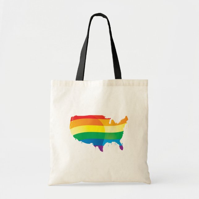 BOLSO DE TELA ORGULLO AMÉRICA (Frente)