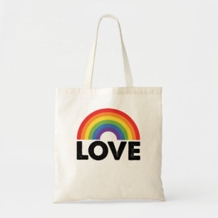 Bolso De Tela Orgullo Amor es Amor Igualdad Gay Arcoíris LGBTQ 