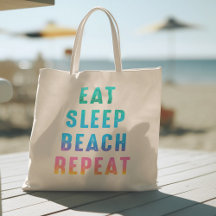 Orgullo arcoiris Comer Sleep Beach Repetir
