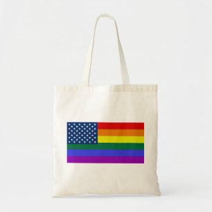 Bolso De Tela Orgullo arcoiris de Estados Unidos