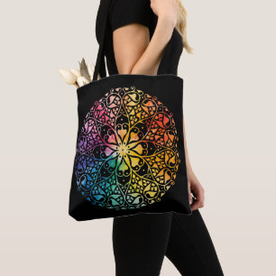 Bolso De Tela Orgullo arcoiris de la ventana gótica