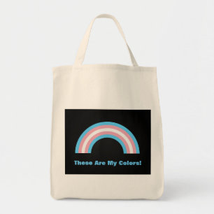 Bolso De Tela Orgullo arcoiris transgénero