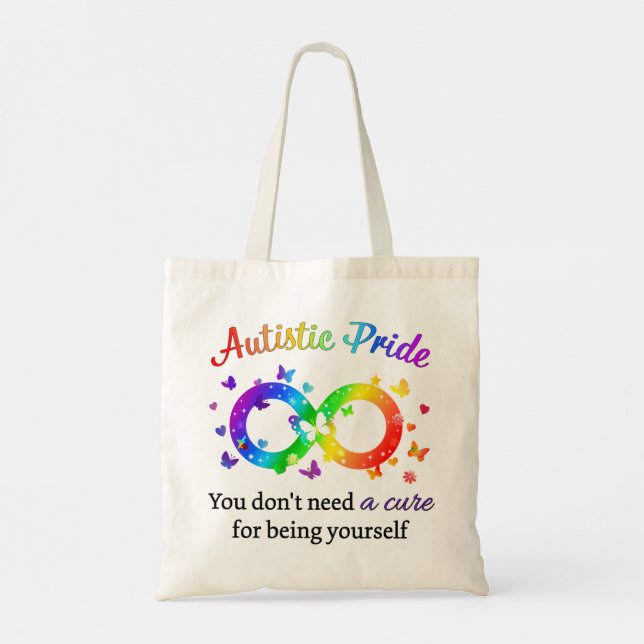 Bolso De Tela Orgullo autista (Reverso)