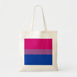 Bolso De Tela Orgullo Bisexual (Bandera Bi)