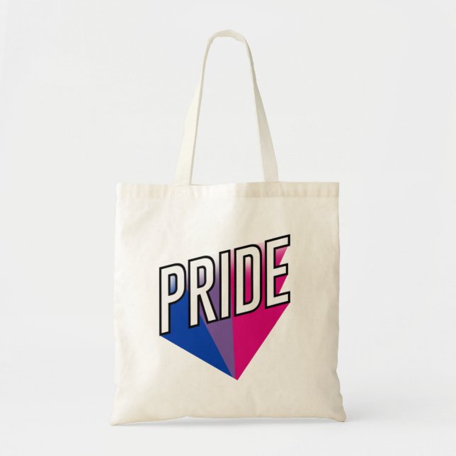 Bolso De Tela Orgullo Bisexual Explota (Frente)