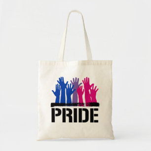Bolso De Tela Orgullo Bisexual Juntos