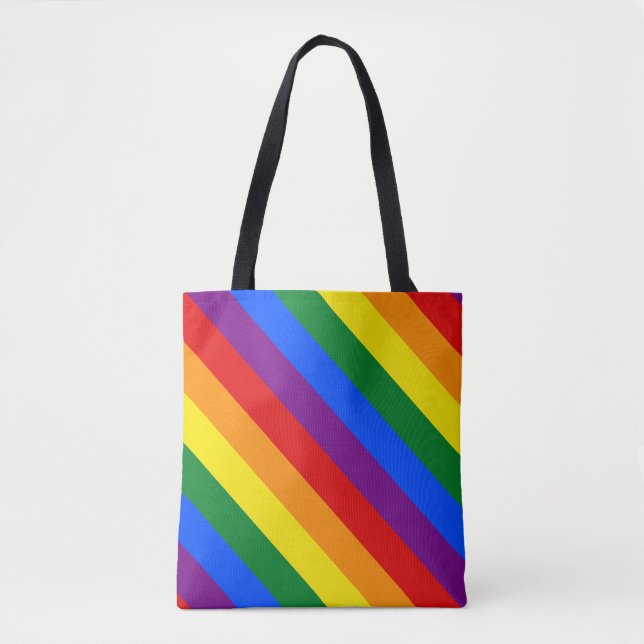 Bolso De Tela Orgullo de Arcoíris (Anverso)