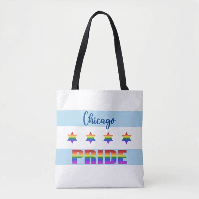 Bolso De Tela Orgullo de Chicago (Anverso)