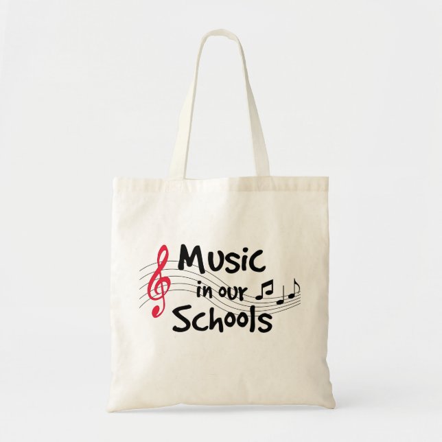 Bolso De Tela Orgullo de la Escuela de Música (Frente)
