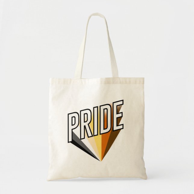 Bolso De Tela Orgullo de Oso Estalla (Frente)
