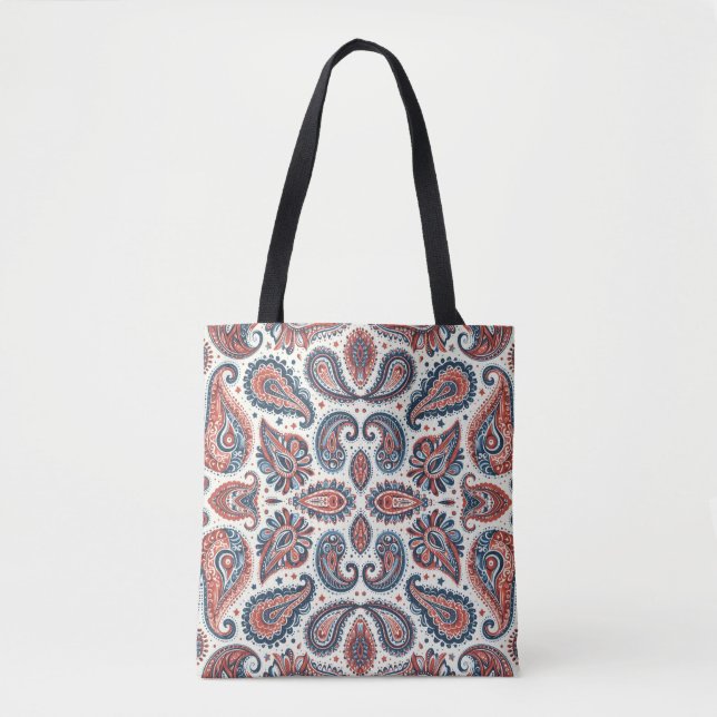 Bolso De Tela Orgullo de Paisley (Anverso)