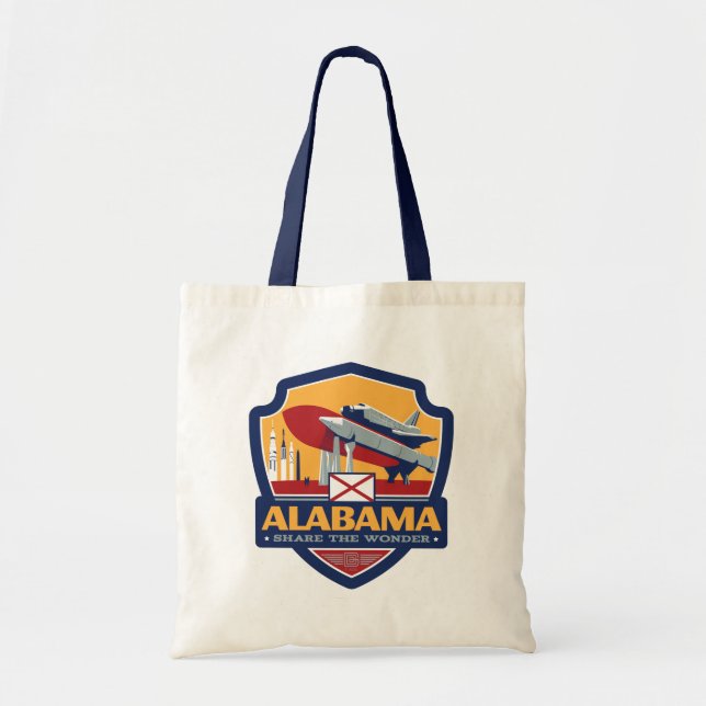 Bolso De Tela Orgullo del Estado | Alabama (Frente)