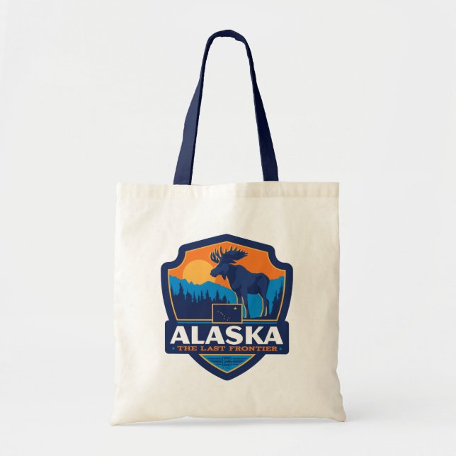 Bolso De Tela Orgullo del Estado | Alaska (Frente)