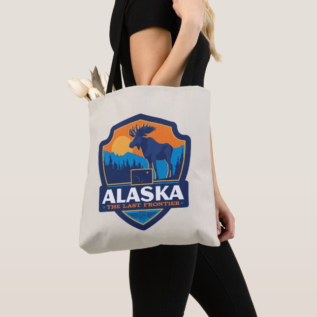 Bolso De Tela Orgullo del Estado | Alaska (Detalle)