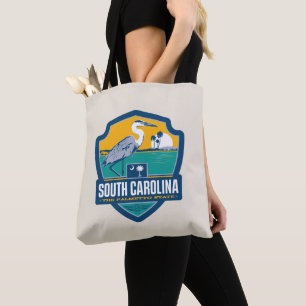 Bolso De Tela Orgullo del Estado Carolina del Sur
