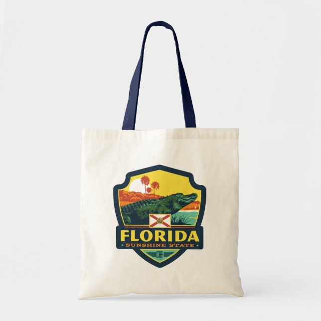 Bolso De Tela Orgullo del Estado | Florida (Frente)