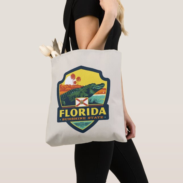 Bolso De Tela Orgullo del Estado | Florida (Detalle)