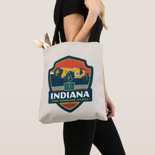 Bolso De Tela Orgullo del Estado Indiana