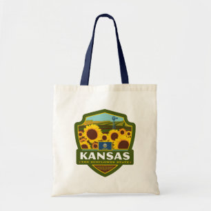 Bolso De Tela Orgullo del Estado Kansas
