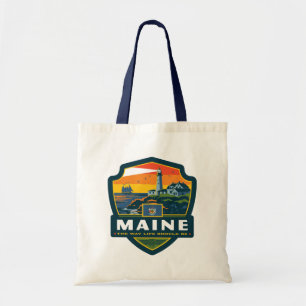 Bolso De Tela Orgullo del Estado Maine