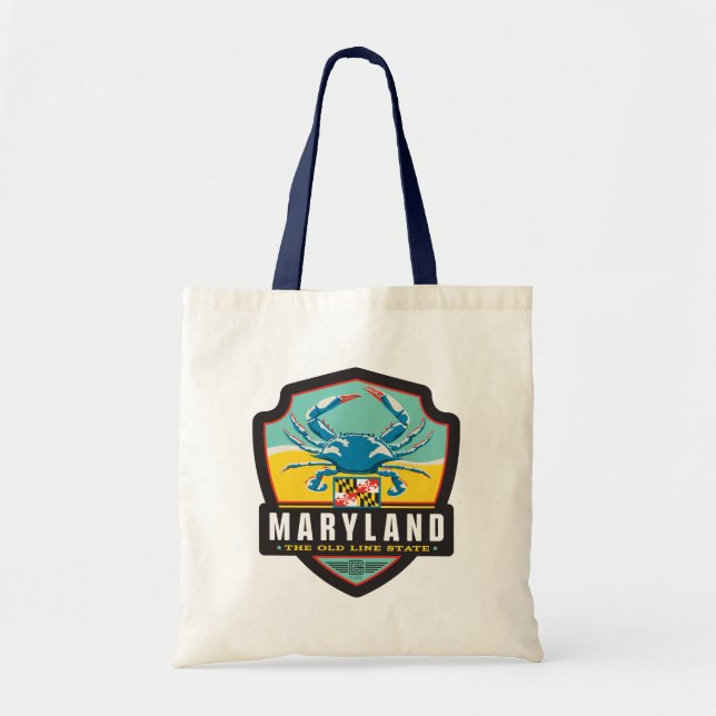 Bolso De Tela Orgullo del Estado | Maryland (Frente)