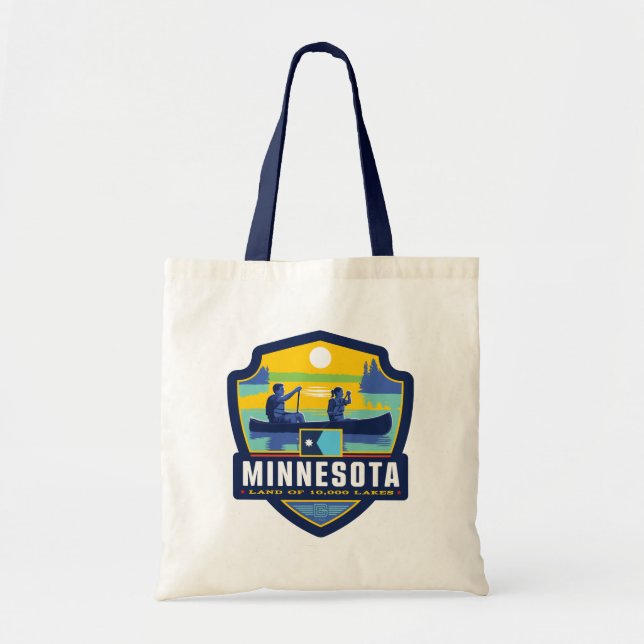 Bolso De Tela Orgullo del Estado | Minnesota (Frente)