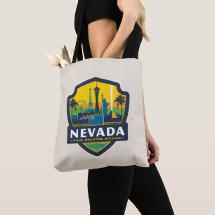 Bolso De Tela Orgullo del Estado   Nevada