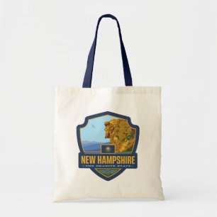 Bolso De Tela Orgullo del Estado Nuevo Hampshire