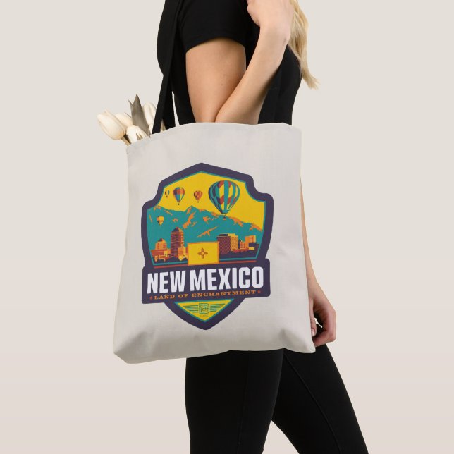 Bolso De Tela Orgullo del Estado | Nuevo México (Detalle)