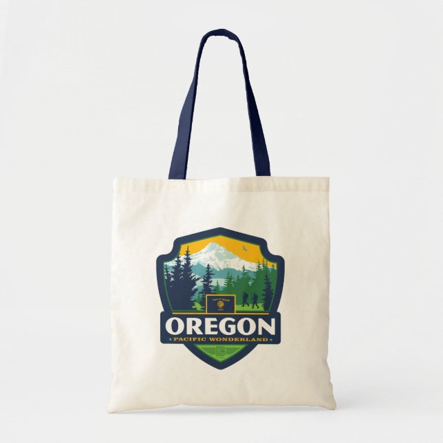 Bolso De Tela Orgullo del Estado | Oregón (Frente)