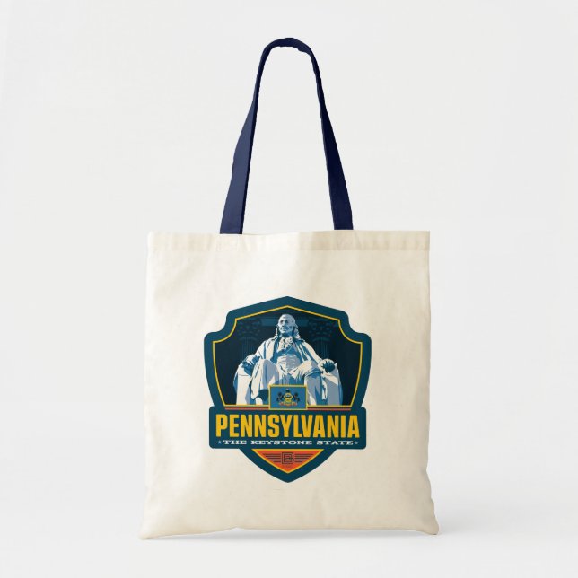Bolso De Tela Orgullo del Estado | Pennsylvania (Frente)