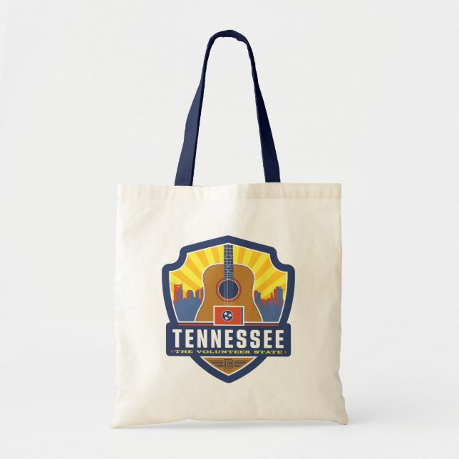 Bolso De Tela Orgullo del Estado | Tennessee (Frente)