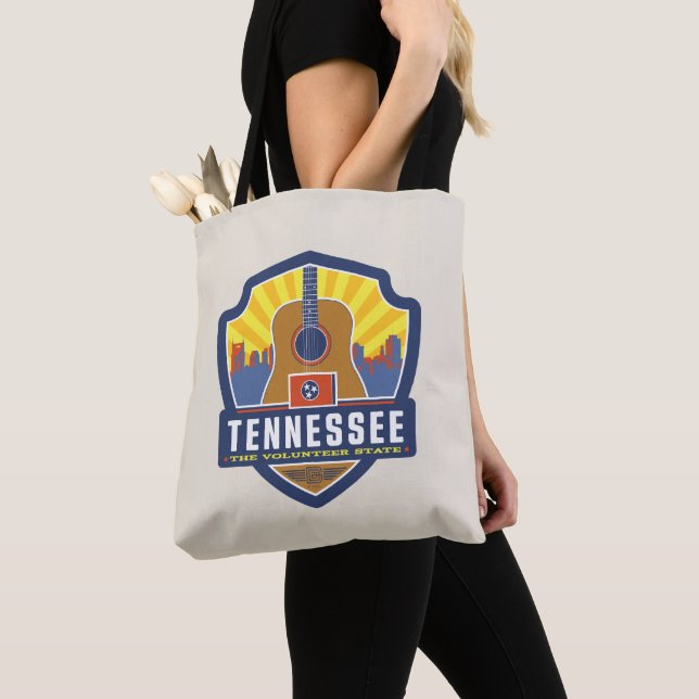 Bolso De Tela Orgullo del Estado | Tennessee (Detalle)