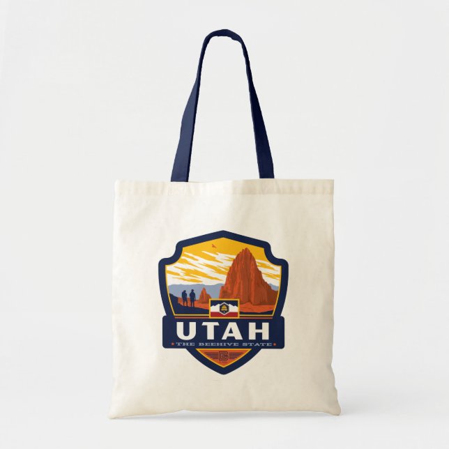 Bolso De Tela Orgullo del Estado | Utah (Frente)