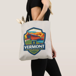 Bolso De Tela Orgullo del Estado   Vermont