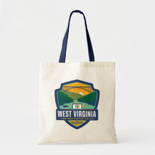 Bolso De Tela Orgullo del Estado   Virginia Occidental