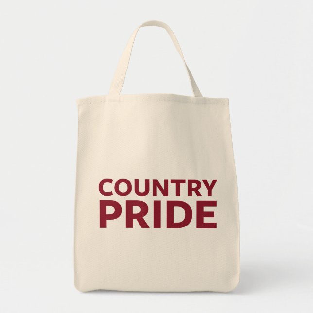 Bolso De Tela Orgullo del país (Frente)